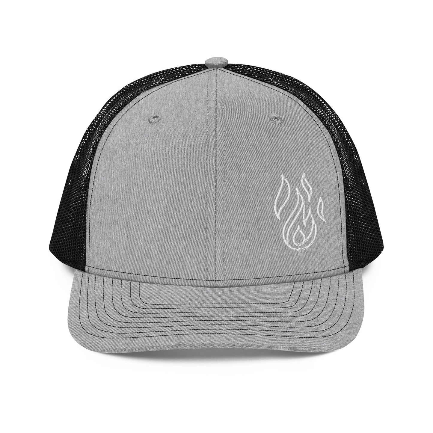 Holy Spirit Empowered Trucker Cap | Embroidered Flame