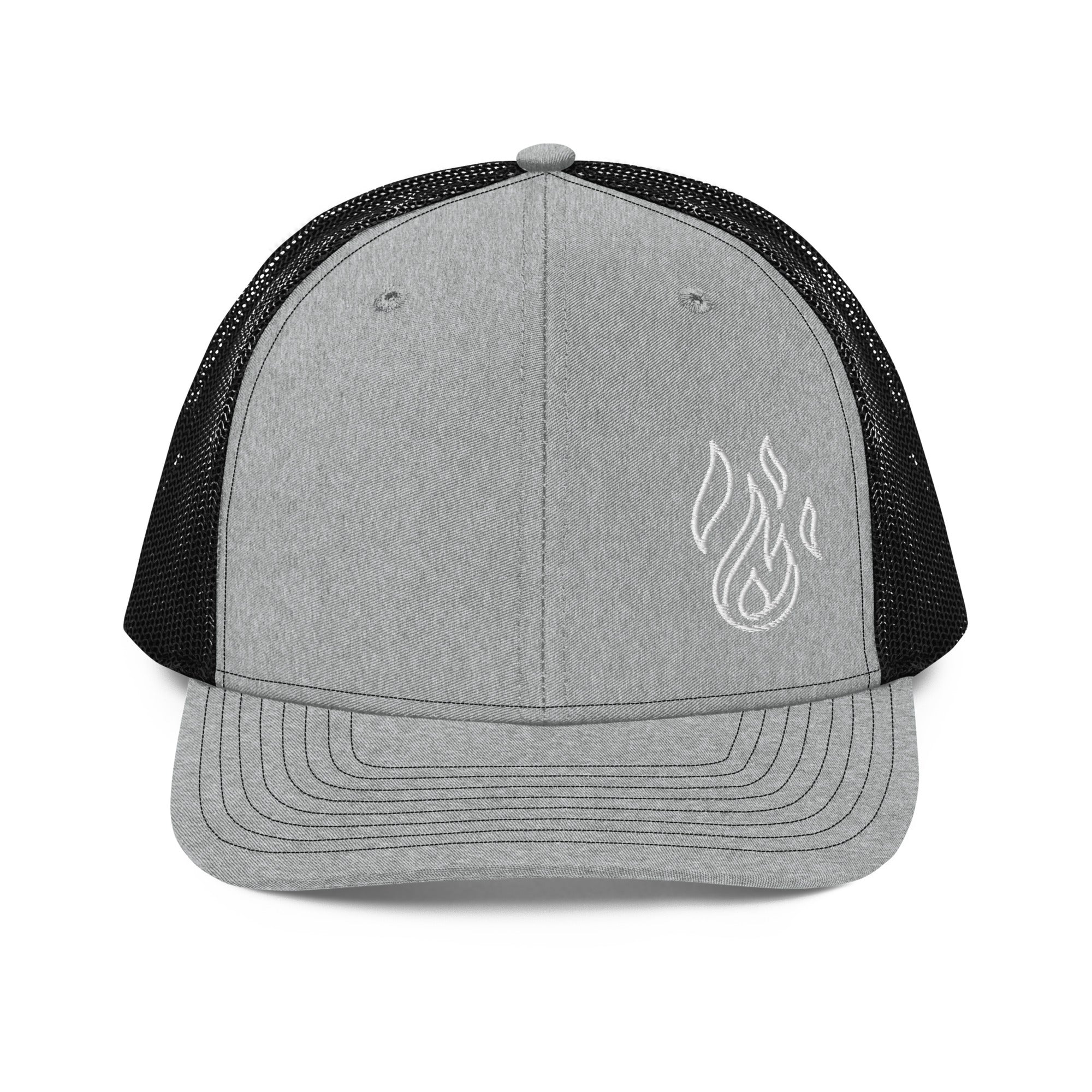 Holy Spirit Empowered Trucker Cap | Embroidered Flame