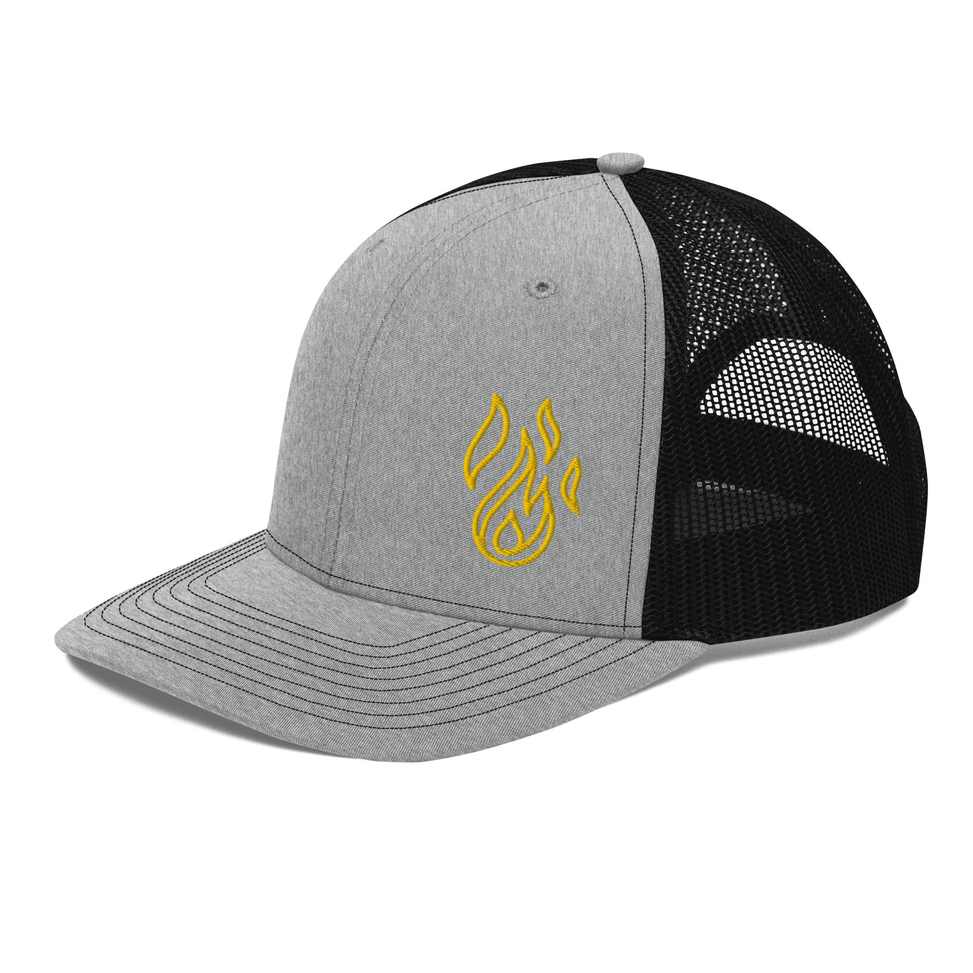 Holy Spirit Empowered Trucker Cap | Embroidered Flame