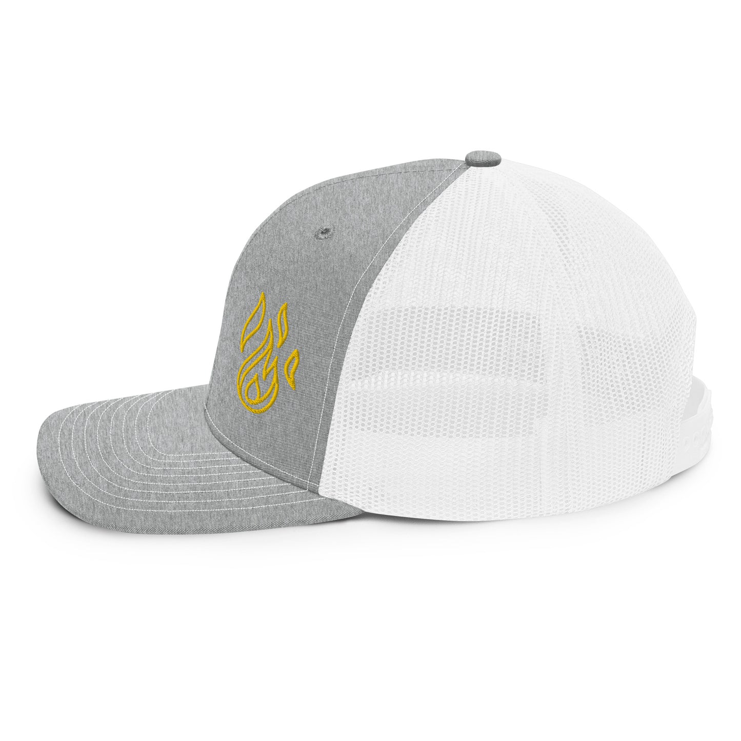 Holy Spirit Empowered Trucker Cap | Embroidered Flame