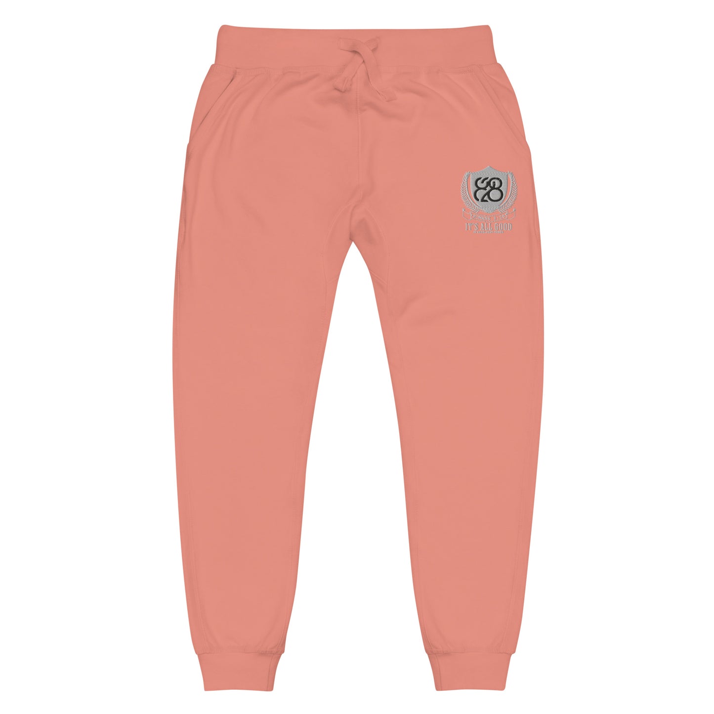 828 It's All Good Embroidered Sweatpants