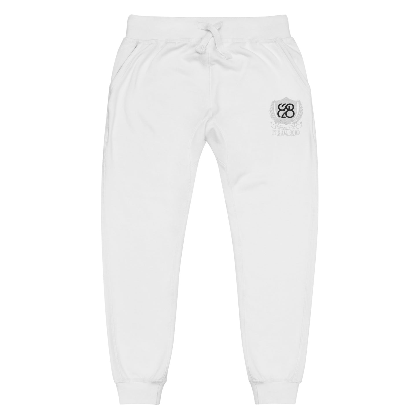 828 It's All Good Embroidered Sweatpants