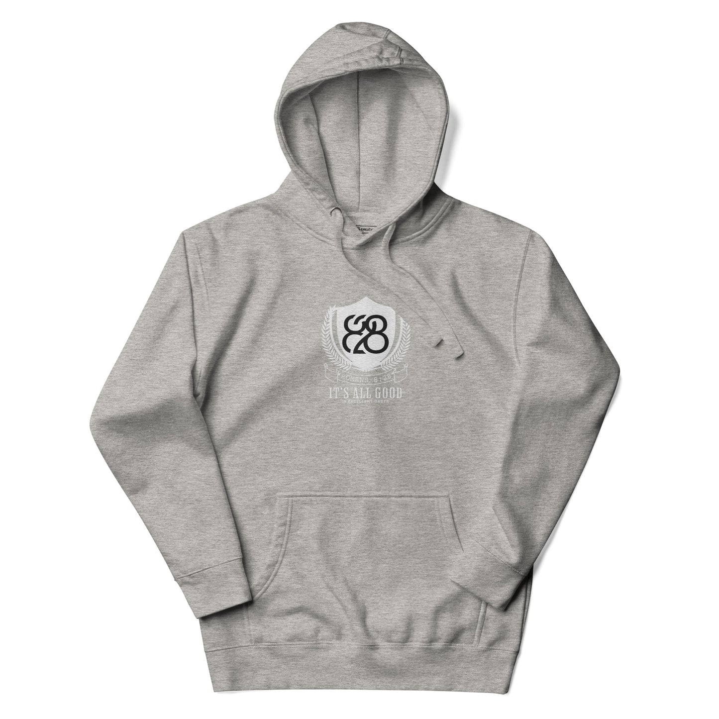 828 It's All Good Embroidered Unisex Hoodie