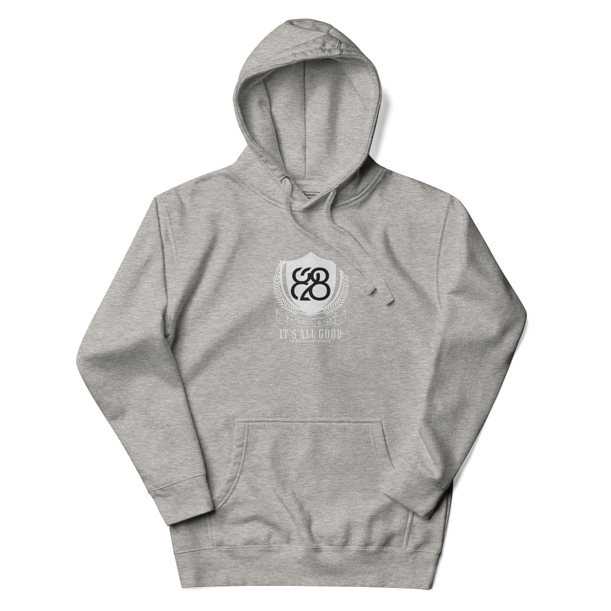 828 It's All Good Embroidered Unisex Hoodie