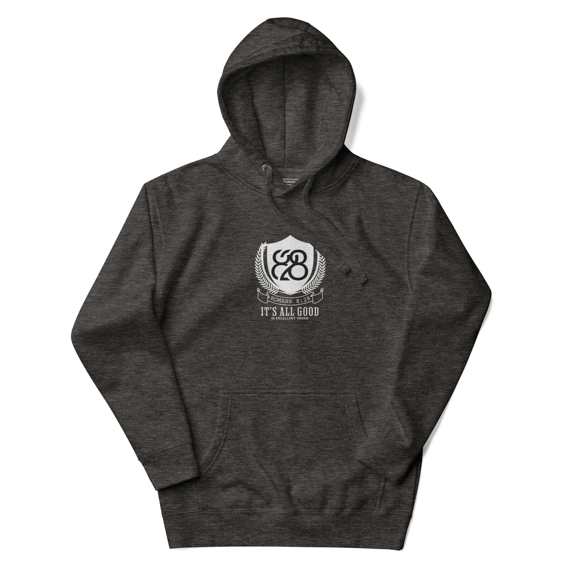 828 It's All Good Embroidered Unisex Hoodie