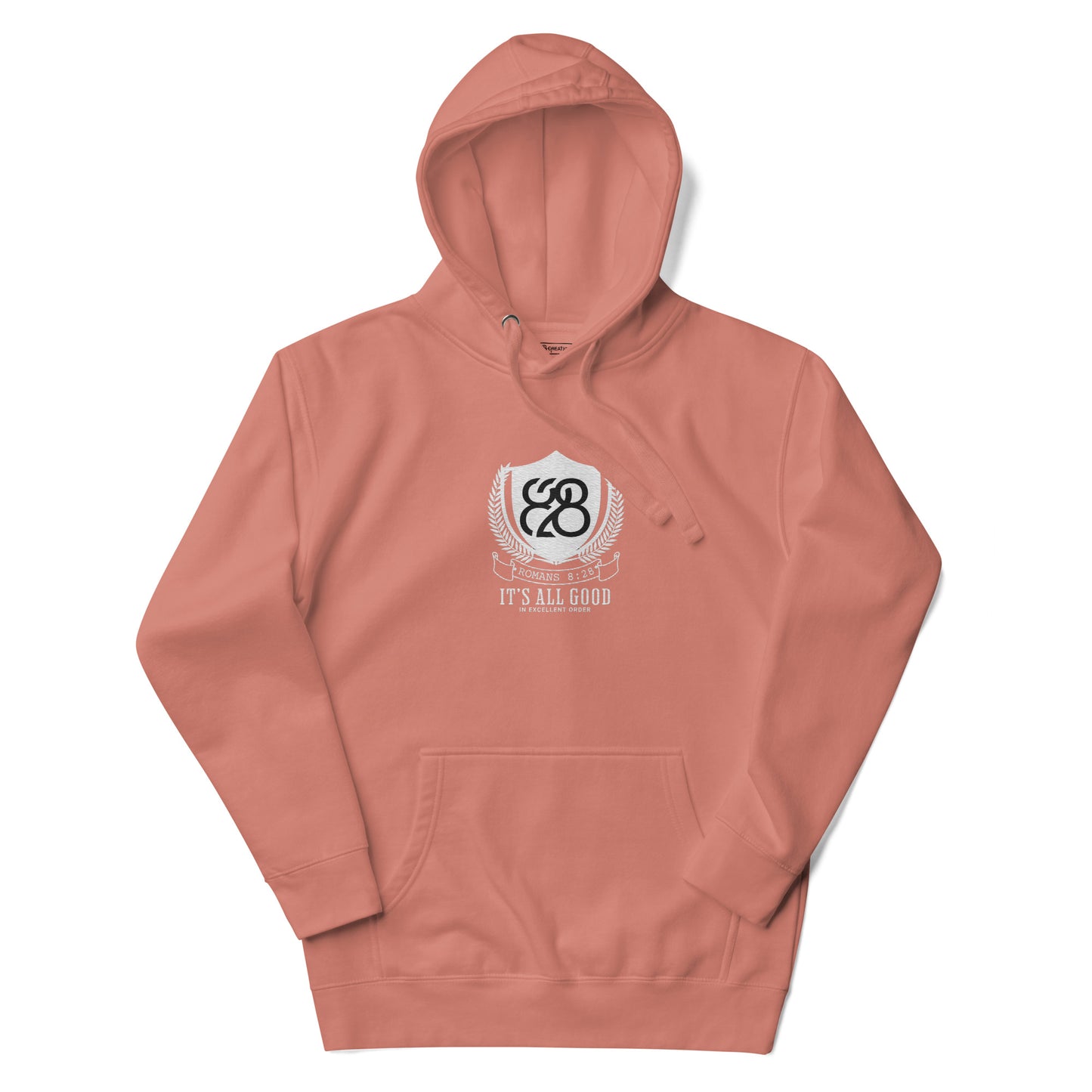 828 It's All Good Embroidered Unisex Hoodie
