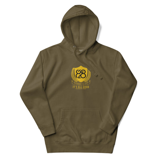 828 It's All Good Embroidered Unisex Hoodie