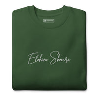 Elohim Shomri Embroidered Crew Neck Sweatshirt