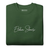 Elohim Shomri Embroidered Crew Neck Sweatshirt