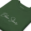 Elohim Shomri Embroidered Crew Neck Sweatshirt