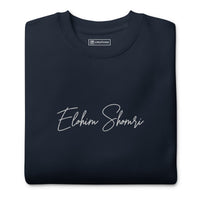 Elohim Shomri Embroidered Crew Neck Sweatshirt