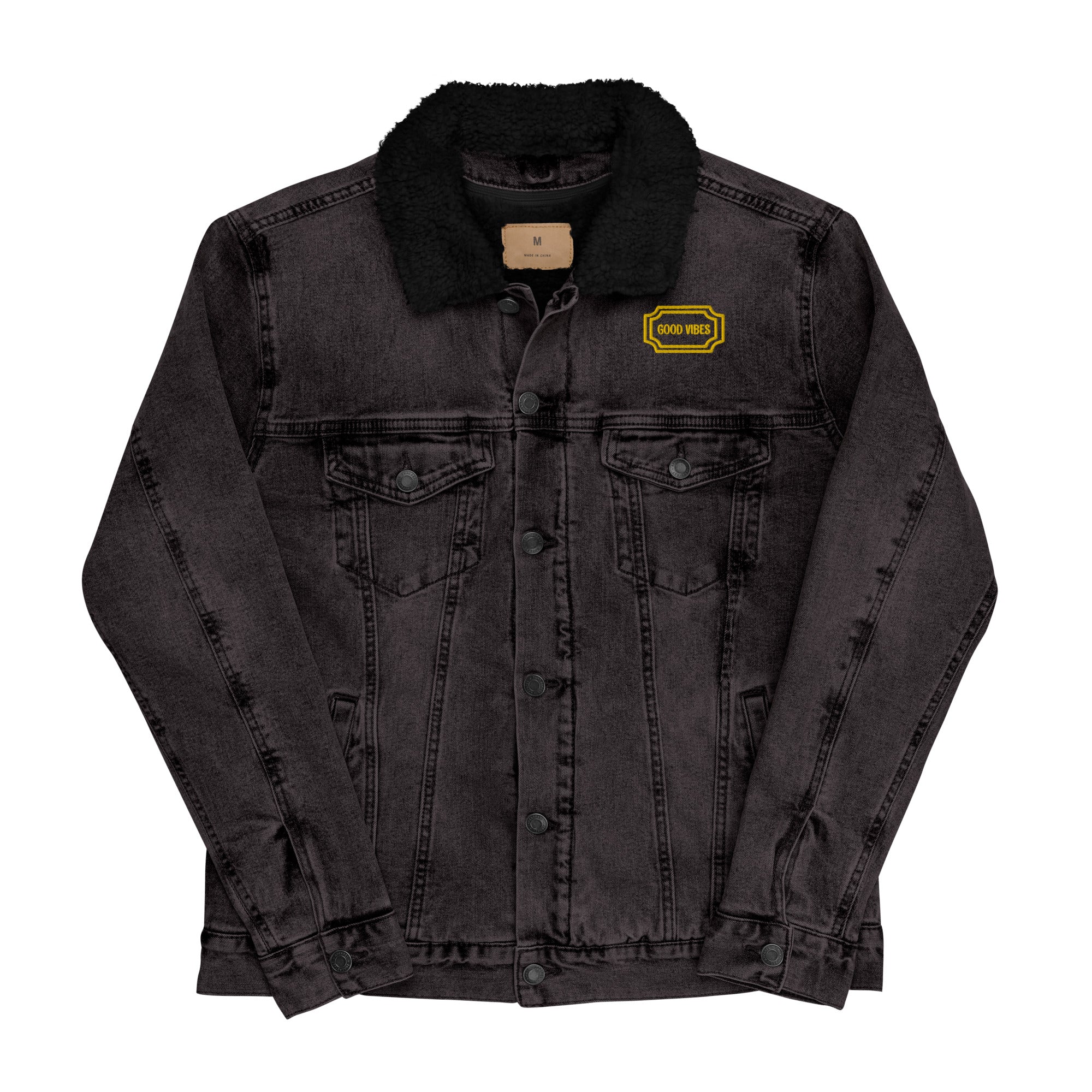 Joy Unspeakable Denim Sherpa Jacket