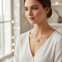 Heart to Heart Necklace | Jeremiah 31:3 Faith Jewelry Gift